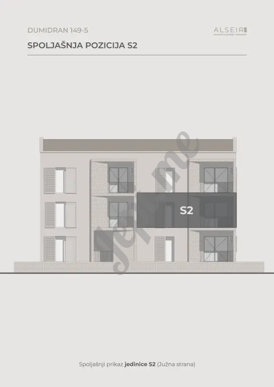 Prodaje se jednosoban stan u Tivtu